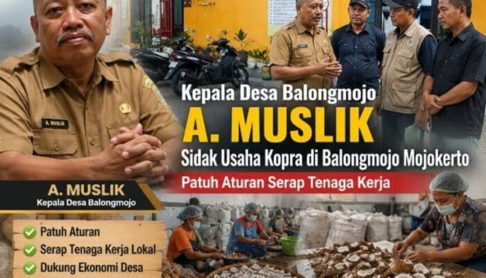 Pengusaha Kopra Mojokerto Ini Pastikan Tak Gunakan Fasum, Ini Penjelasannya