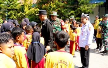 Siswa SDN Kesongo Sambut Personel TMMD 129 Bojonegoro, Suasana Penuh Keakraban img 20260716 wa0006