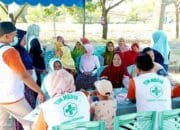 TMMD 129 Bojonegoro Bikin Warga Senang, Belanja Murah Sekalian Cek Kesehatan