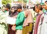 Tak Hanya TNI, Persit Juga Bergerak Sukseskan TMMD 129 Bojonegoro