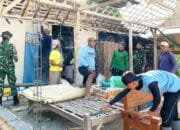 TMMD 129 Bojonegoro Tak Hanya Bangun Jalan, Kini Bedah Rumah Warga Kesongo