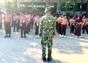 TMMD 129 Bojonegoro Hadir di Sekolah, TNI Tanamkan Disiplin dan Jiwa Kebangsaan pada Siswa
