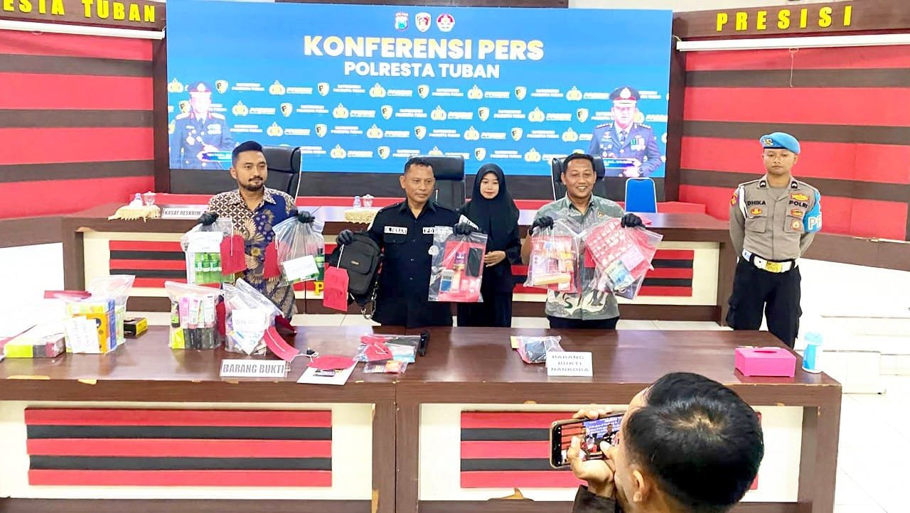 Tak Main-Main, Polresta Tuban Ungkap Kasus Pencurian, Narkoba hingga Kekerasan Seksual img 20260719 wa0023