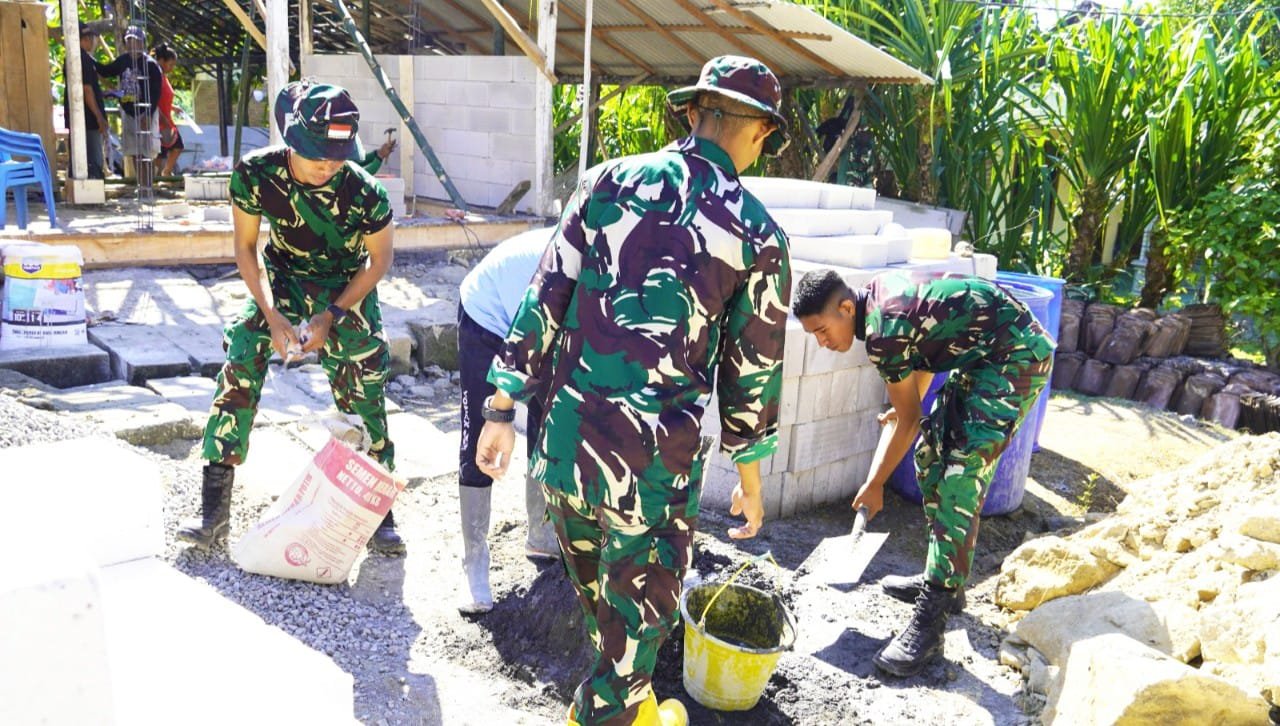 TMMD 129 Bojonegoro Satukan TNI dan Warga, Infrastruktur Desa Kesongo Berubah Pesat img 20260719 wa0029