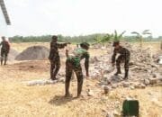TMMD 129 Bojonegoro Hadirkan Rest Area di Kesongo, Semangat Kebersamaan Jadi Kunci Pembangunan