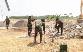 TMMD 129 Bojonegoro Hadirkan Rest Area di Kesongo, Semangat Kebersamaan Jadi Kunci Pembangunan img 20260719 wa0032