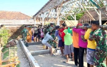 Gotong Royong Jadi Kekuatan, TMMD 129 Bojonegoro Ubah Rumah Samijan di Desa Kesongo img 20260719 wa0039