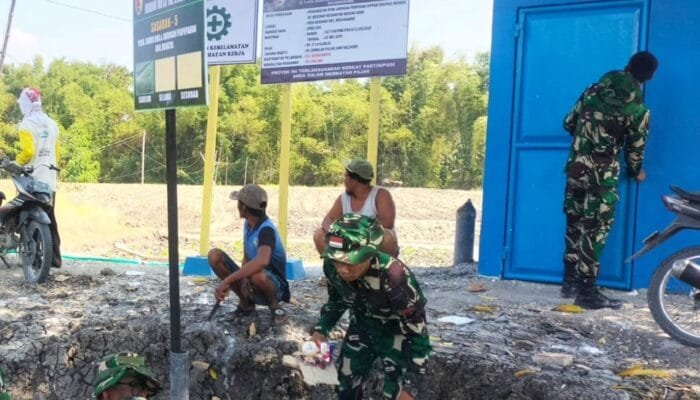 TMMD 129 Bojonegoro Wujudkan Akses Air Bersih, Sumur Bor Terus Dikebut