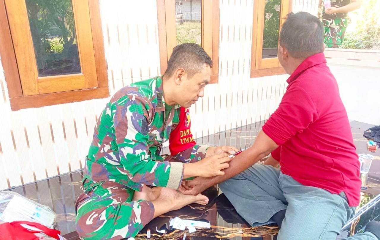 TMMD 129 Bojonegoro Bawa Berkah, Warga Bisa Periksa Kesehatan Gratis img 20260720 wa0028