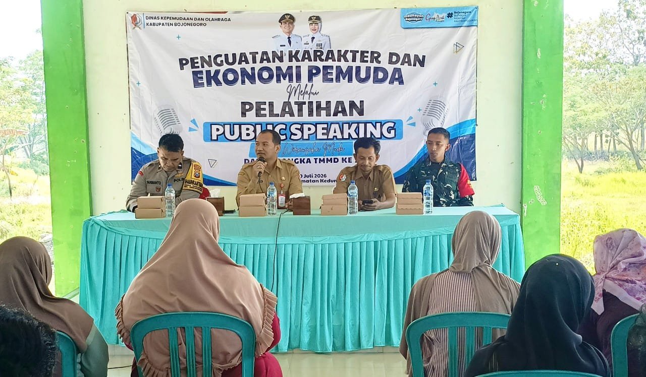 Dinpora dan TMMD 129 Bojonegoro Latih Pemuda Kesongo Jadi Entrepreneur Muda img 20260721 wa0016
