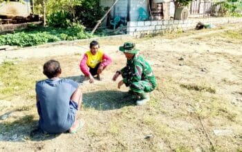 Babinsa Kesongo Gencarkan Sosialisasi TMMD 129 Bojonegoro img 20260721 wa0020