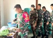 Cara Unik Satgas TMMD 129 Bojonegoro Dekatkan Diri dengan Warga, Sarapan Jadi Perekat