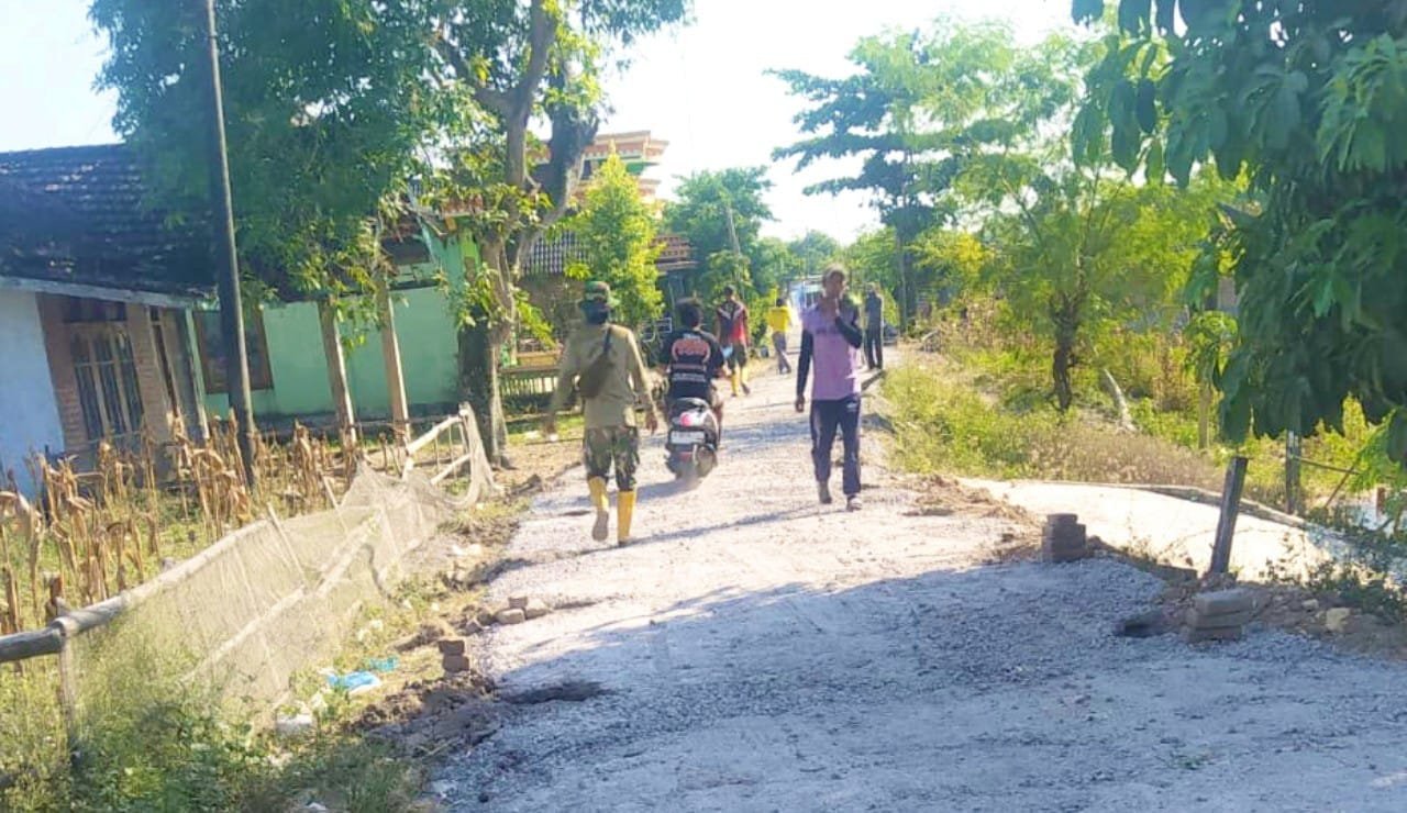 Warga Kesongo Sumringah, Jalan Cor TMMD 129 Bojonegoro Mulai Tunjukkan Hasil img 20260722 wa0016