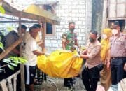 Aksi Kapolsek Modo Lamongan Saat Evakuasi Warga Meninggal Dunia