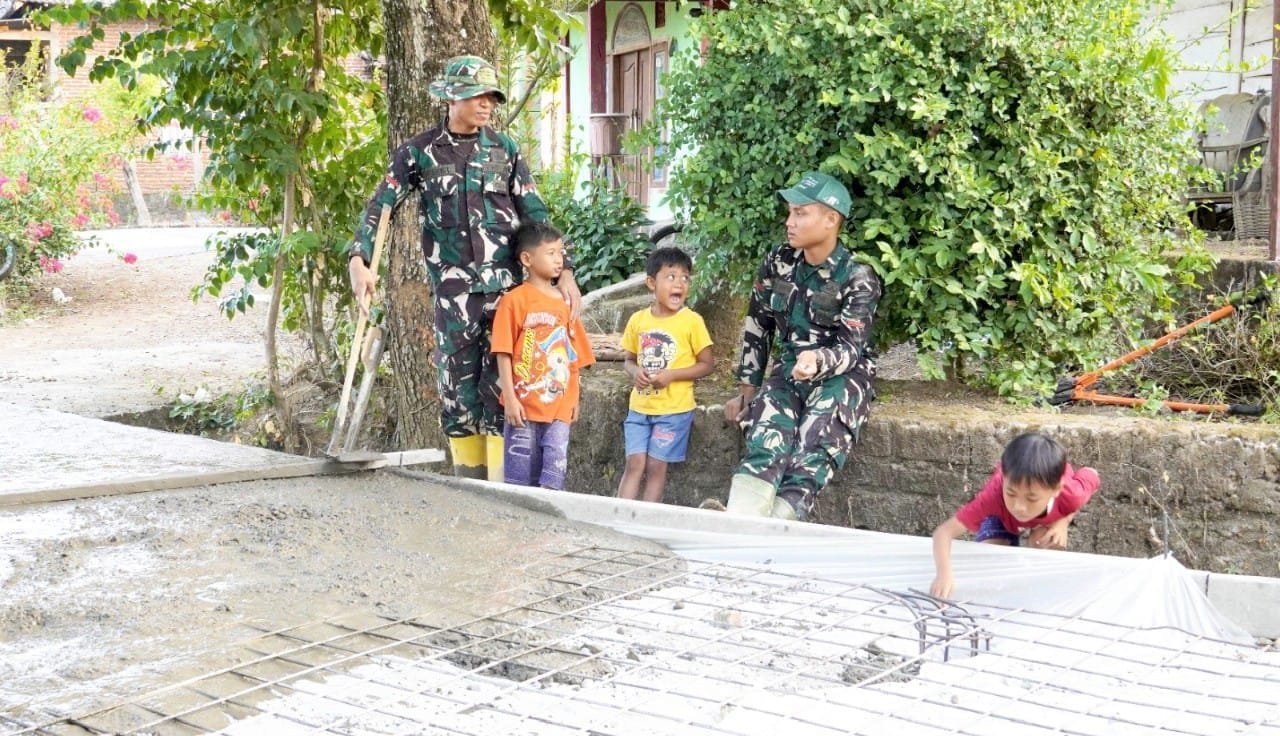 TMMD 129 Bojonegoro Pererat Kemanunggalan TNI dan Warga Lewat Senyum Anak-anak img 20260723 wa0028