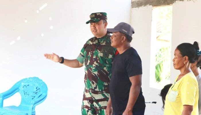 Cek Progres RTLH di Kesongo, Dansatgas TMMD Bojonegoro Pastikan Pekerjaan Tepat Sasaran