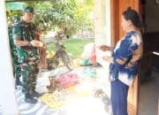 Produk Tradisional Kesongo Curi Perhatian Dansatgas TMMD 129 Bojonegoro