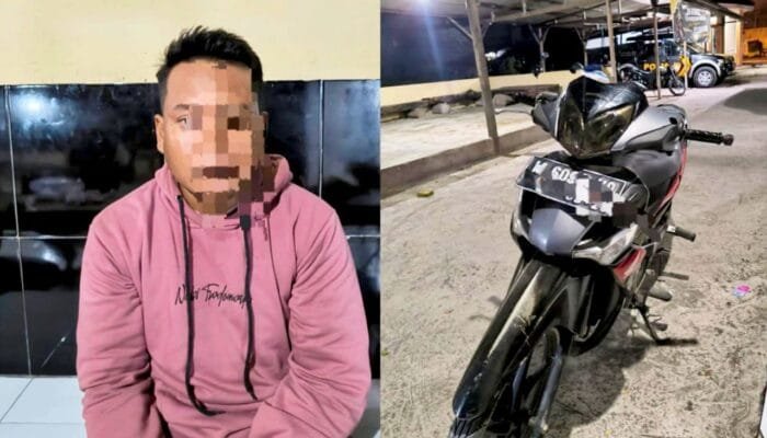 Tim URC Jaka Tingkir Ringkus Maling Motor Sawah di Lamongan