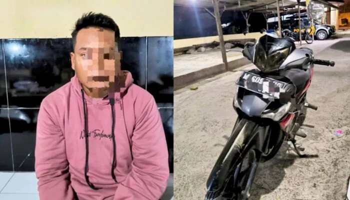 Tim URC Jaka Tingkir Ringkus Maling Motor Sawah di Lamongan
