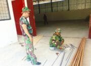 Satgas TMMD Bojonegoro Siapkan Musholla Nyaman di Rest Area Untuk Pengguna Jalan