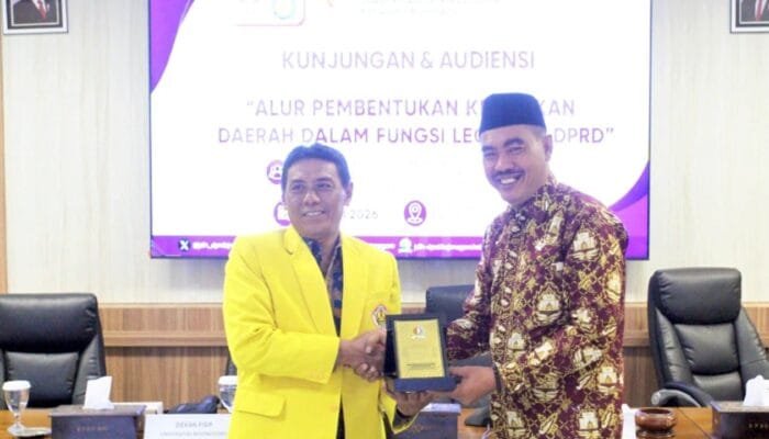 BEM FISIP Unigoro Dialog dengan DPRD Bojonegoro, Bahas Alur Pembentukan Perda