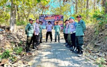 Polisi dan Perhutani Kompak Jaga Hutan Bojonegoro dari Ancaman Karhutla