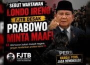 Forum Jurnalis Televisi Bojonegoro Desak Prabowo Minta Maaf Usai Sebut Wartawan Londo Ireng