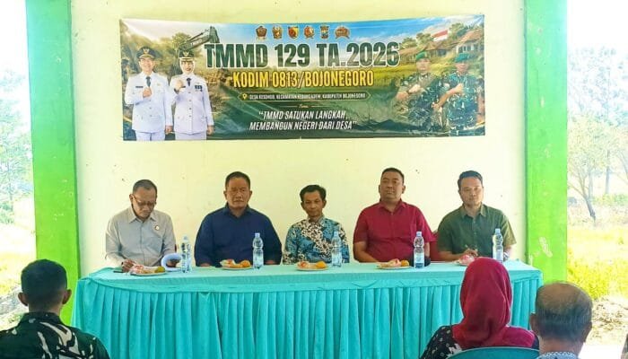 TMMD Bojonegoro Tak Hanya Bangun Fisik, Kini Giliran Bangun Kesadaran Hukum