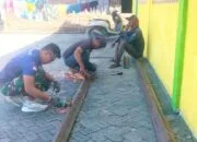 TMMD Bojonegoro untuk Kesongo, Jembatan Brang Etan Dibangun Lebih Kokoh