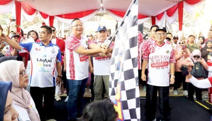 Harkopnas 2026 Gresik: Wabup Alif Ajak Warga Tak Termakan Hoaks soal Koperasi Merah Putih