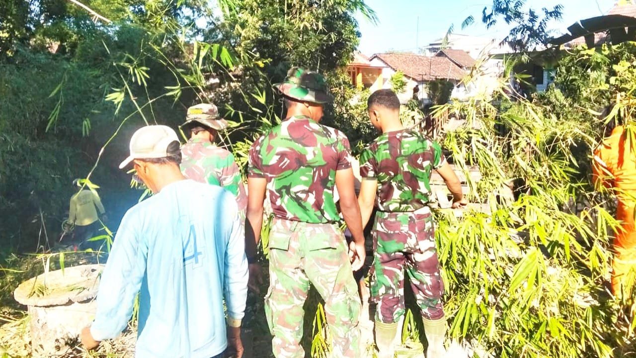 TMMD 129 Bojonegoro Tak Hanya Bangun Jalan, TNI Juga Jaga Kelestarian Sungai Kesongo img 20260727 wa0022