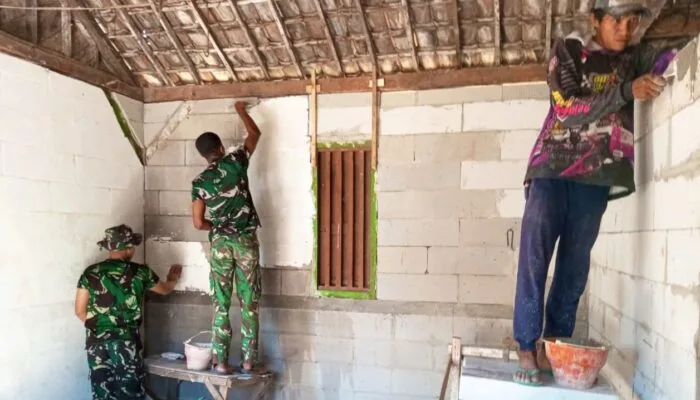 Dulu Memprihatinkan, Kini Rumah Bu Tini Disulap Satgas TMMD Bojonegoro Jadi Nyaman