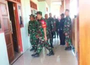 Dansatgas TMMD Bojonegoro Perkuat Soliditas Personel Lewat Kunjungan Posko