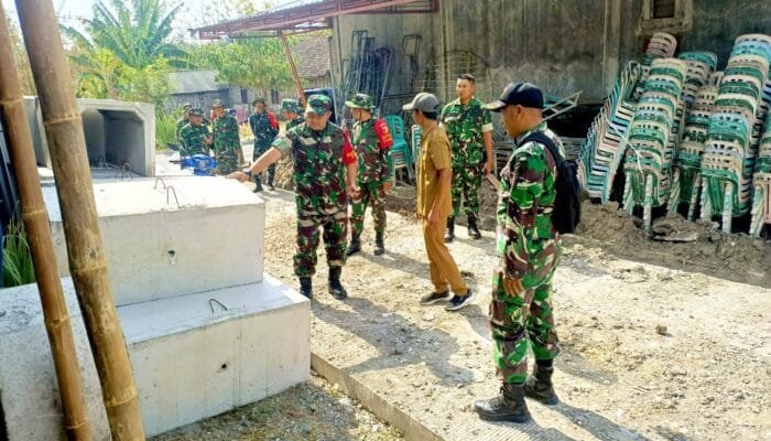 TMMD 129 Bojonegoro Kebut Pembangunan Drainase Modern, Genangan Air Siap Teratasi