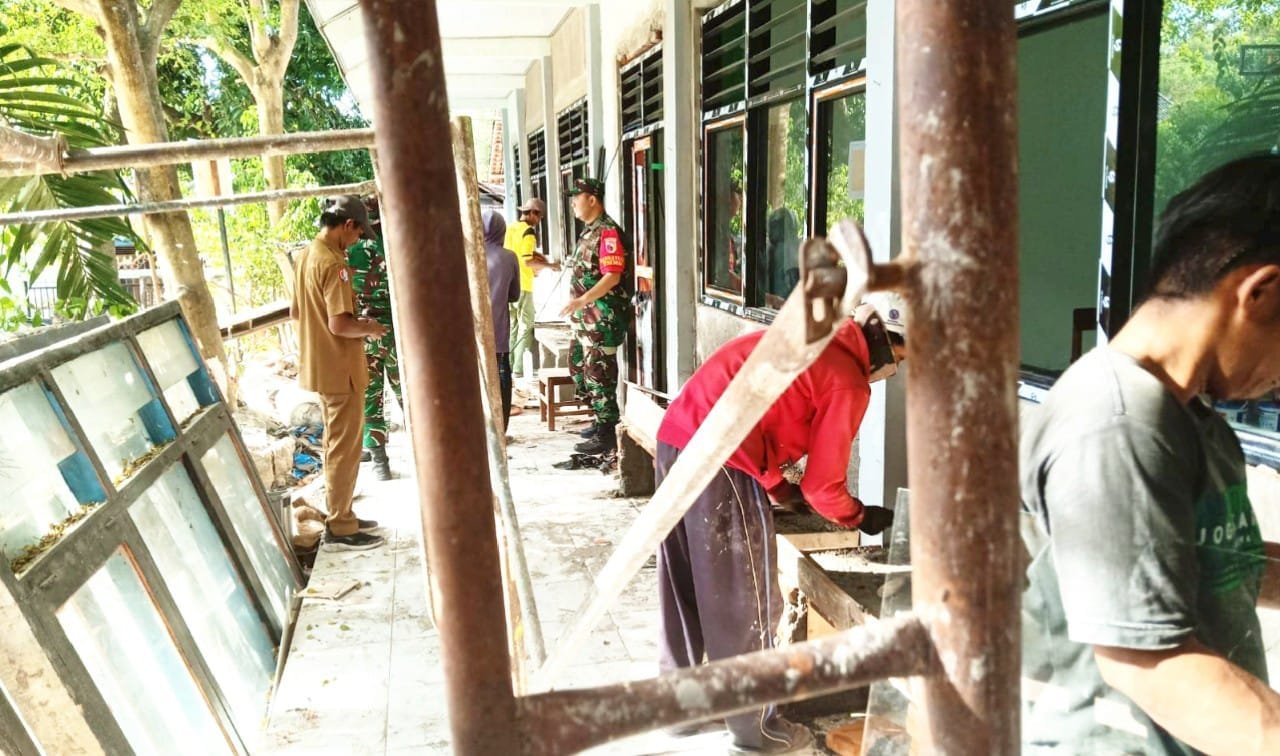 Harapan Baru Anak Kesongo, TMMD 129 Bojonegoro Percepat Renovasi Sekolah img 20260729 wa0006