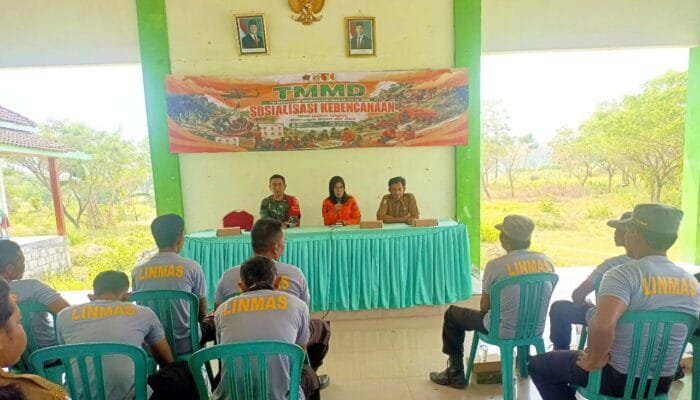 TMMD 129 Bojonegoro Hadirkan Edukasi Kebencanaan, Warga Kesongo Makin Tangguh