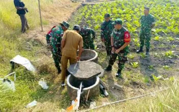 TMMD 129 Bojonegoro Bantu Petani Kesongo, Krisis Air Saat Kemarau Segera Teratasi