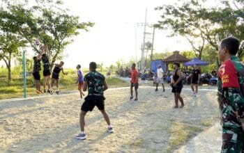 TMMD 129 Bojonegoro Meriahkan Kesongo Lewat Turnamen Voli Antar Dusun img 20260731 wa0011