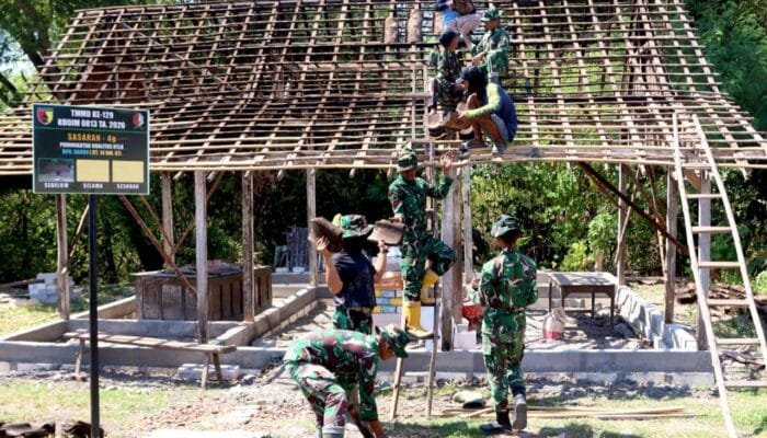Harum Aroma Roti Warnai TMMD 129 Bojonegoro, Peluang Usaha Baru Terbuka
