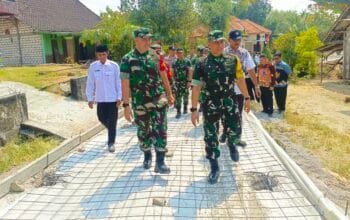 Progres TMMD 129 Bojonegoro Dipuji Tim Wasev, Desa Kesongo Diyakini Semakin Maju dan Produktif