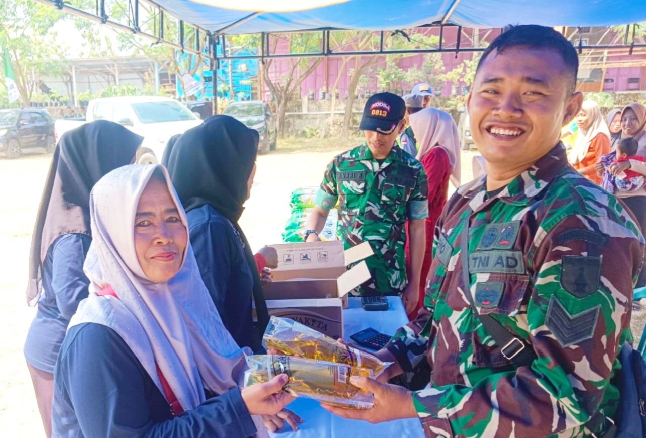 Antusias Warga Padati Bazar TMMD 129 di Bojonegoro, Suasana Penuh Kebersamaan img 20260801 wa0052