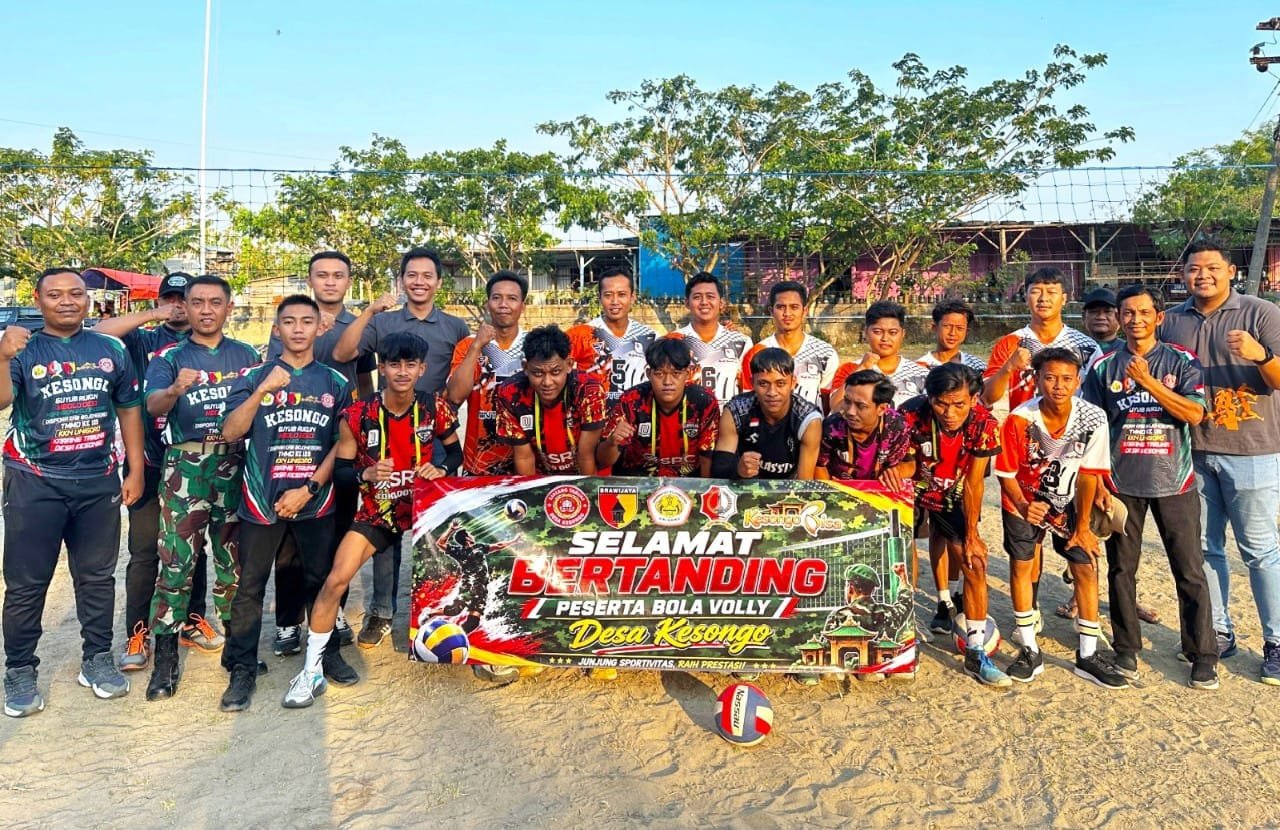 Ribuan Sorak Warnai Turnamen Voli TMMD 129 Bojonegoro di Desa Kesongo img 20260803 wa0023