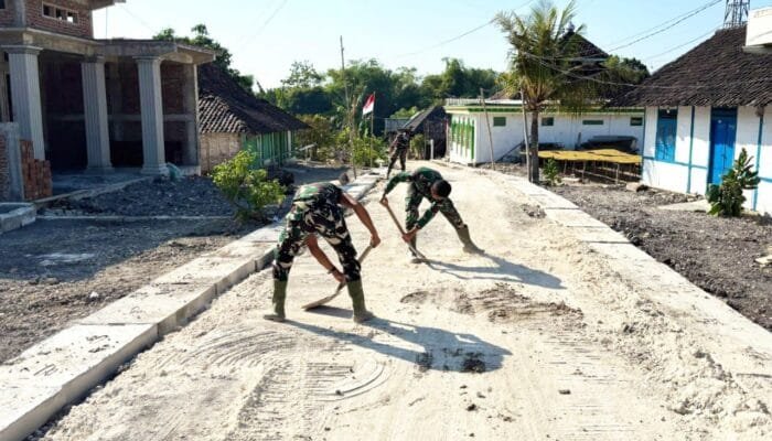 TMMD 129 Bojonegoro Hadirkan Drainase Berkualitas, Warga Sambut Gembira