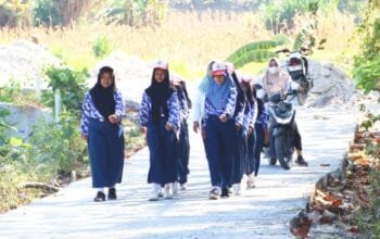 TMMD ke-129 Bojonegoro Hadirkan Jalan Mulus, Patriot Muda Kesongo Berlatih Tanpa Khawatir