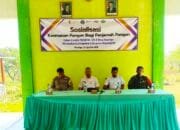 Dukung Kesehatan Masyarakat, TMMD ke-129 Bojonegoro Gelar Sosialisasi Keamanan Pangan di Kesongo