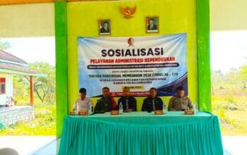 TMMD 129 Bojonegoro Permudah Urus Dokumen Kependudukan Lewat Panah Srikandi