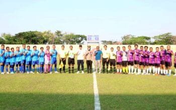 Serunya Kades Adu Bola di Bojonegoro, Fair Play Jadi Harga Mati