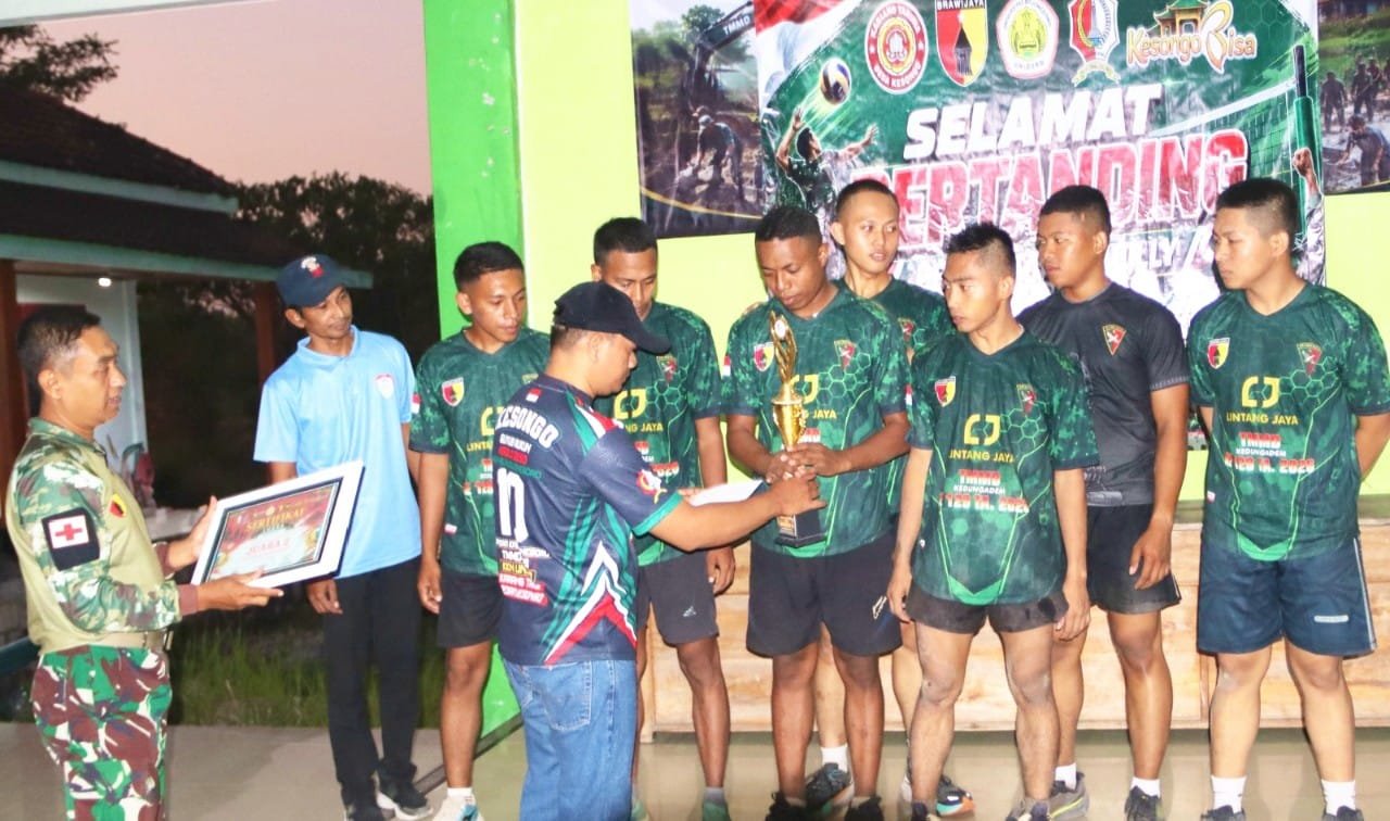 TNI vs Mahasiswa di Lapangan Voli, Ini Hasil Turnamen TMMD Bojonegoro img 20260810 wa0031