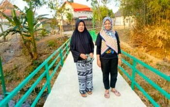Jembatan Brang Etan Kini Nyaman Dilalui, Bukti Nyata TMMD Bojonegoro di Kesongo