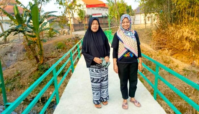 Jembatan Brang Etan Kini Nyaman Dilalui, Bukti Nyata TMMD Bojonegoro di Kesongo